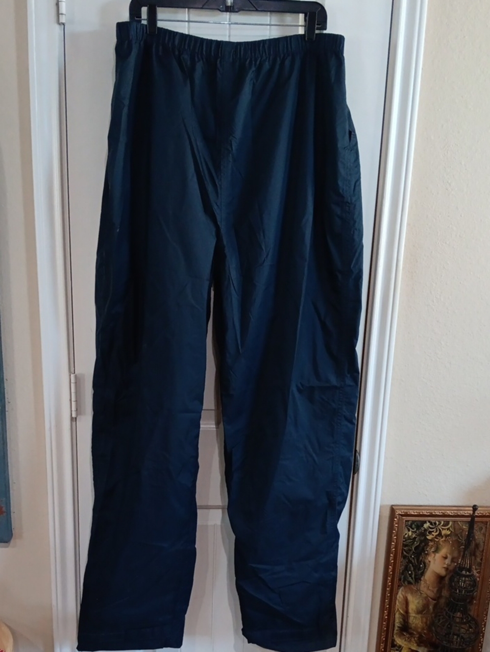 NWT Vintage WearGuard WearTex Heavy Duty Rain Pants Mens XLT Navy Waterproof